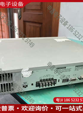 询价：安捷伦66332A直流电源、图片拍摄、通电开机显示见图、