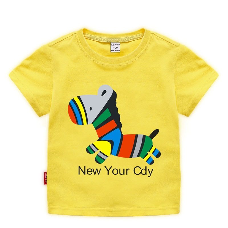 巴拉拉布比儿童短袖T恤男童女童A类纯棉夏装宝宝小马印花上衣潮,童装/婴儿装/亲子装,T恤,淘宝优惠券,粉丝福利购,淘宝优惠卷