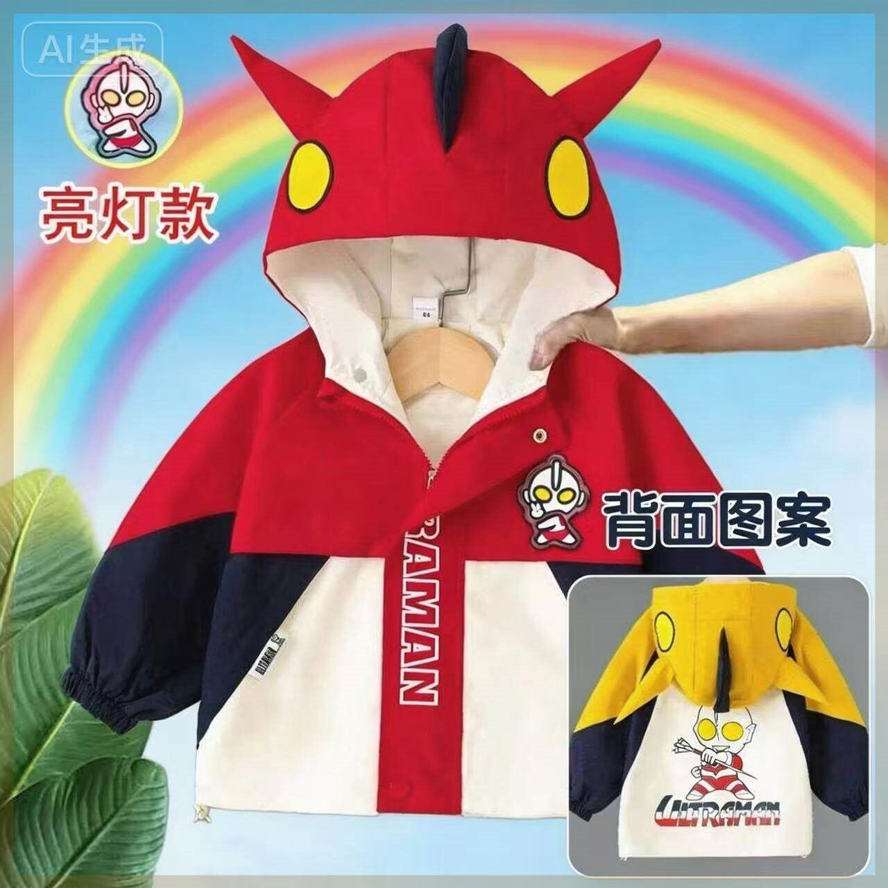 休闲男童春天童装帅气韩版冲锋衣新款儿童外套宝宝男孩洋气生日礼