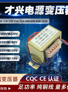 220V转220V交流隔离变压器交流单相5W10W15W20W30W50W60W80W100W