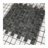 Черная культура каменная мозаичная наклейка натуральная дали монгольский черный разбитый лицо гостиная крыльца