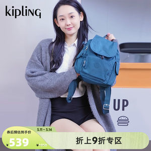 休闲双肩包kipling男女款