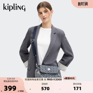 DANITA 相机包轻便帆布单肩包斜挎包 kipling女款 春夏出游百搭时尚