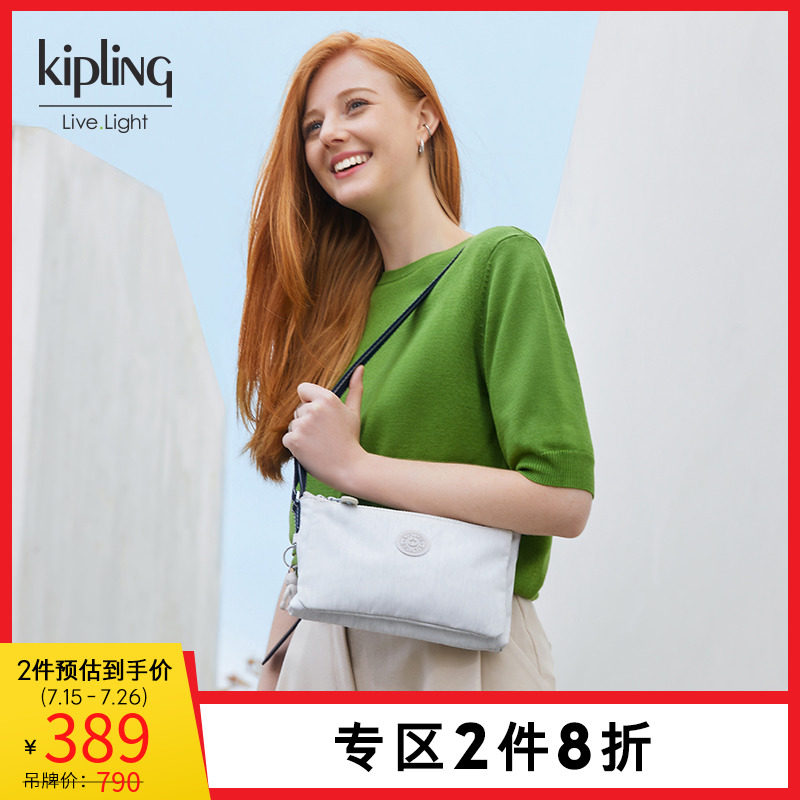 kipling女包迷你轻便帆布包20新款时尚简约单肩包斜挎包|MIKAELA