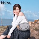 轻便帆布2025春夏新邮差包单肩包斜挎包贝壳包 Kipling女款 STELMA