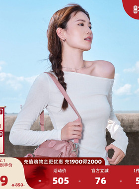 kipling女款2025秋冬新款轻便百搭时尚潮流单肩斜挎包小方包|PUCK