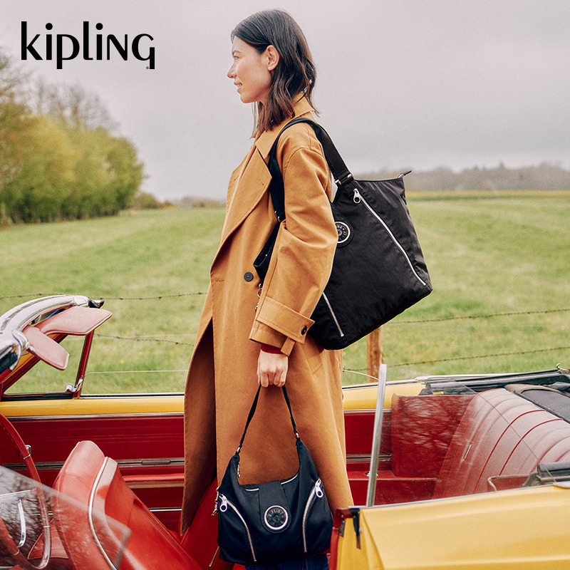 kipling女款轻便帆布简约新款大容量单肩包手提包托特包|RECICELY