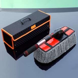 汽车用拖把扫灰擦车除尘掸子胆子油蜡拖托把弹子察腊弹灰尘车用品