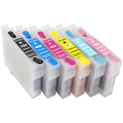 MAG适用 爱普生82N填充墨盒R270 R290 R390 T50 RX590 RX610 RX615 RX690 RX695填充墨盒T0821小连供墨盒墨水