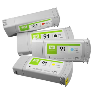 MAG适用惠普 HP91号墨盒 HP91墨盒 C9464a墨盒 Z6100ps绘图仪墨盒HP Designjet Z6100打印机颜料墨水盒油墨盒