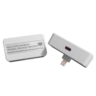 雄彩适用爱普生TM-C3500维护箱解码器 EPSON TM-C3510 TM-C3520保养墨盒 维护箱盒 废墨仓盒芯片解码器复位器