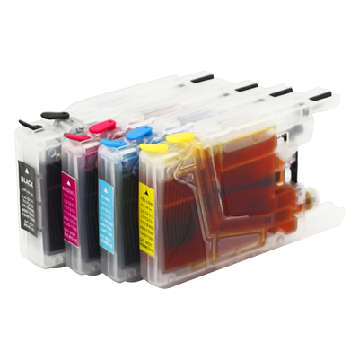 MAG适用兄弟MFC-J430W墨水盒J5910dw J6510dw J435w J835dw J280w J425w DCP-J525n J925n彩色打印机填充墨盒