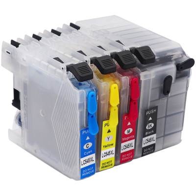 MAG适用兄弟LC539 LC535填充连供墨盒DCP-J100 J105 MFC-J200 J2510 J3520 J3720打印机墨盒LC545 549墨水盒