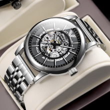 官方正品宾卡达手表男士全自动机械男表防水十大潮流品牌旗舰店