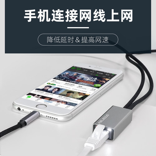 支持iphone以太网上网转换器