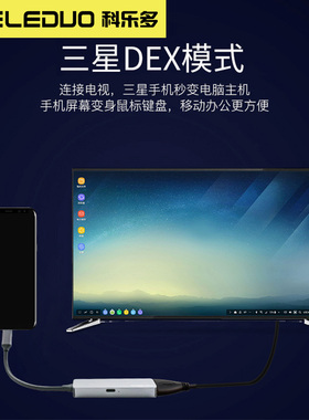 科乐多手机连接电视投屏器适用苹果17iphone16pro扩展坞typec转hdmi连接投影仪电脑多媒体视频显示器转换器