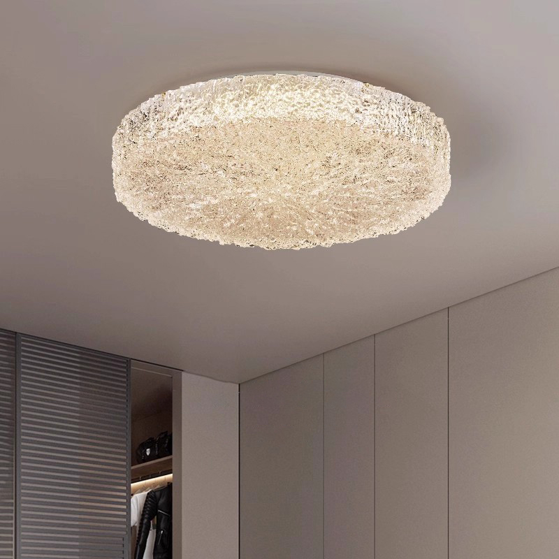 灯品仕意式极简树脂卧室吸顶灯现代简约轻奢高级感主卧房间灯