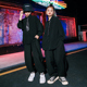 街舞潮服儿童舞蹈衣服嘻哈套装 帅气hiphop童装 女童中大童爵士舞服