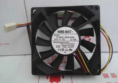 全新原装正品NMB-MAT 3106KL-05W-B59 24V 0.16A 变频器风扇8015