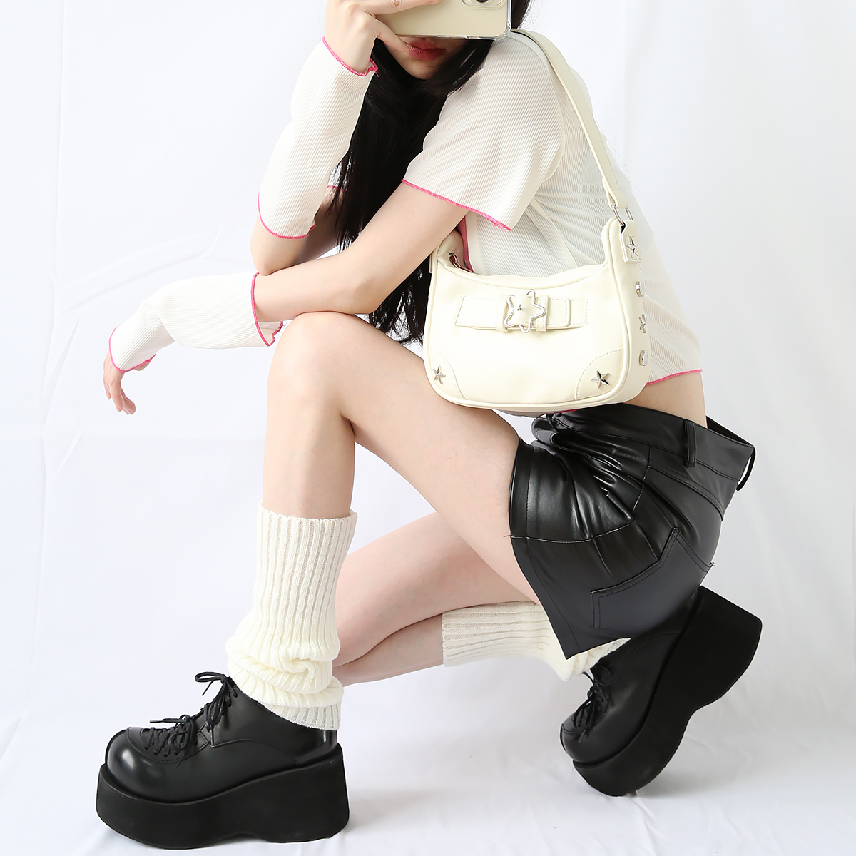 JUICE PARK厚底小个子乐福鞋大头鞋夏新日系软妹千禧新中式增高,女鞋,松糕（摇摇）鞋,淘宝优惠券,粉丝福利购,淘宝优惠卷