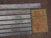 八十年代老货海鸥牌木工锯条传统木匠框锯条经典 怀旧老锯条65锰钢