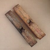 九十年代库存老货木工刨手工刨子老式 推刨刨床木料传统木匠工具