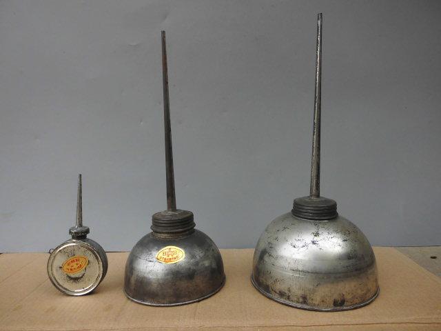 八十年代缝纫机油壶老式铁皮油壶迷你鼓形油壶尖嘴油壶怀旧老工具