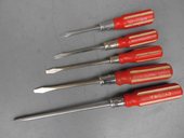 九十年代木柄螺丝刀2寸3寸4寸5寸8寸 18寸一字螺丝批木把改锥起子