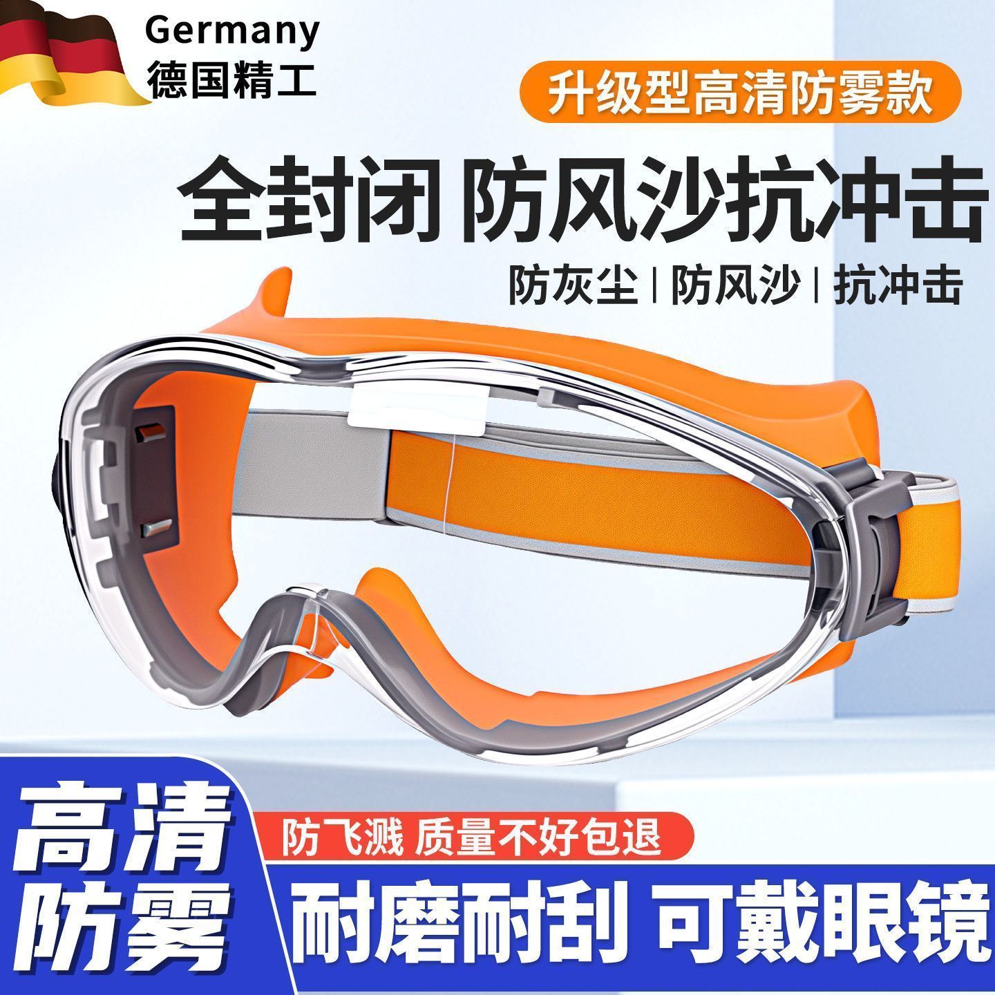 骑行防风护目镜户外眼电