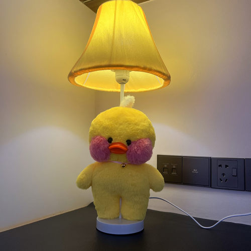 鸭子小夜灯送女友卧室睡眠床头灯儿童可爱充电台灯生日礼物高颜值