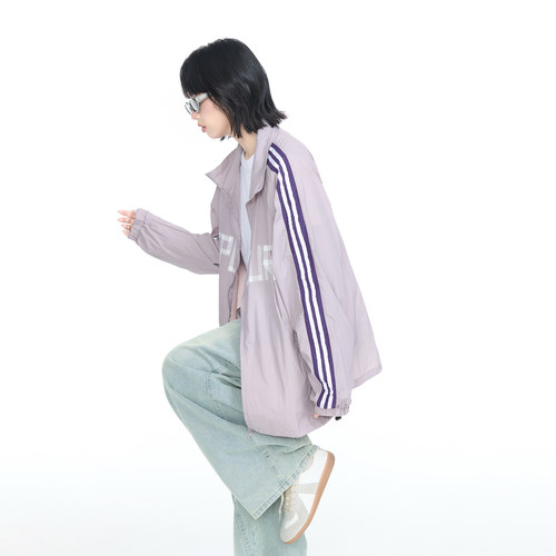 2025夏季新款防晒衣女透气休闲立领拉链外套防紫外线户外上衣外套