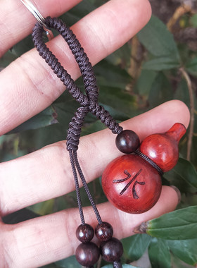 手工定制葫芦男女吊坠刻字项链