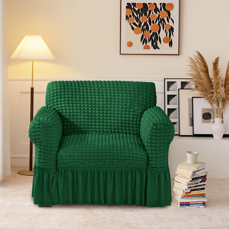 单人沙发套罩卍能全包通用型盖布防猫抓老式懒人沙发罩翻新保护套