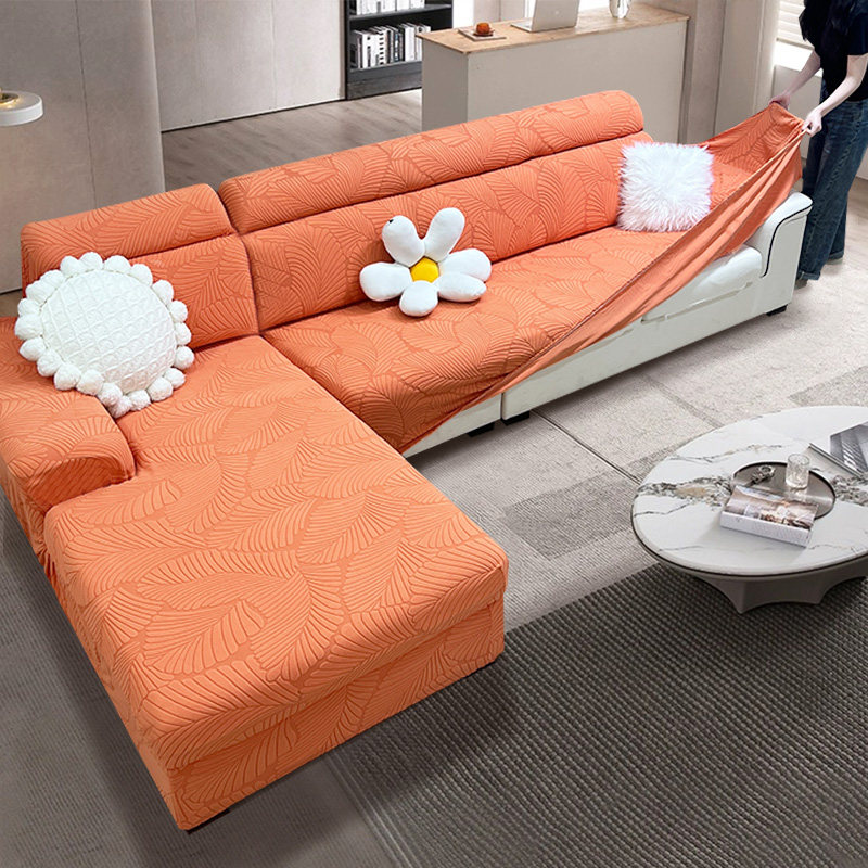 弹力懒人沙发套罩全包卍能套四季通用防猫抓三座一贵妃沙发盖布巾