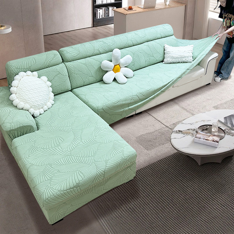 懒人沙发罩全包卍能套通用型沙发套防猫抓三座一贵妃弹力防滑盖布