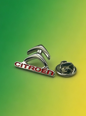 雪铁龙DS经典胸针车标徽章法国风情Citroen DS Vintage Brooch