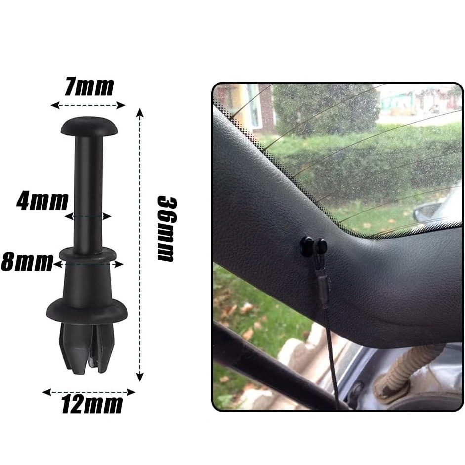 适用奥迪Q5A3Q2LQ4新Q3后备箱卡扣行李箱隔板挂绳挂钩配件卡扣挂