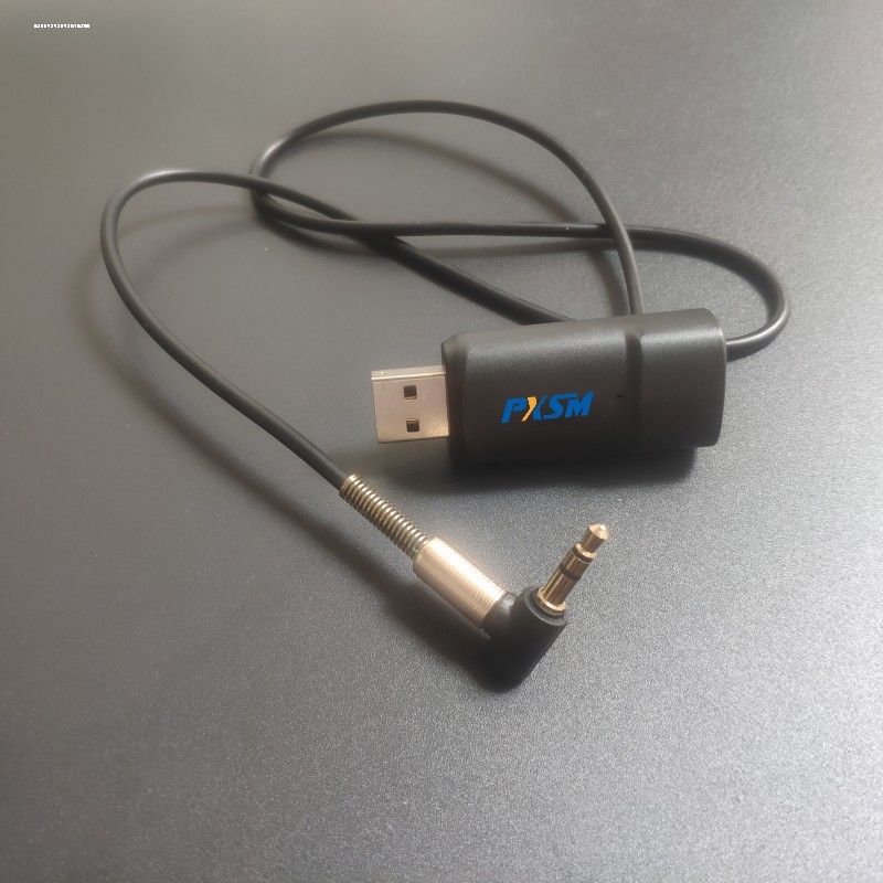 耳机数据线USB车载插头插口音频线插U盘播放器转换母转aux接口包