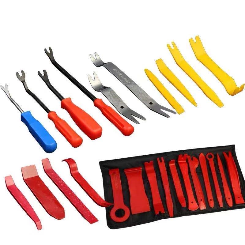 汽车导航音响门板内饰拆卸工具塑料卡扣起子钳子卡子撬棒胶扣起子