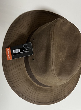 现货美国进口Simms西部牛仔帽 户外运动休闲钓鱼帽