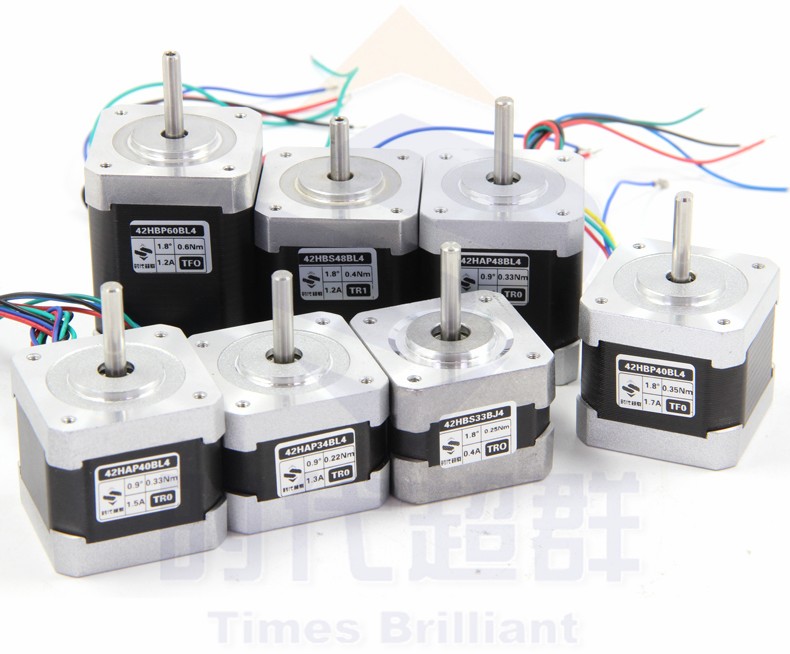 42步进电机42HAP48BL4两相四线0.22Nm0.33Nm0.44Nm可配318驱动器