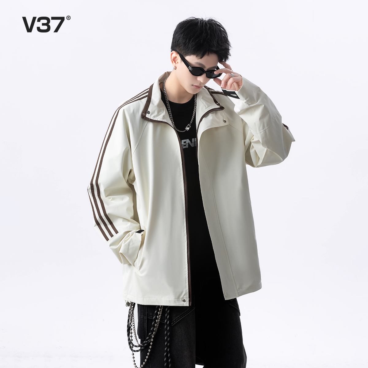 V37美式潮牌运动夹克男款20