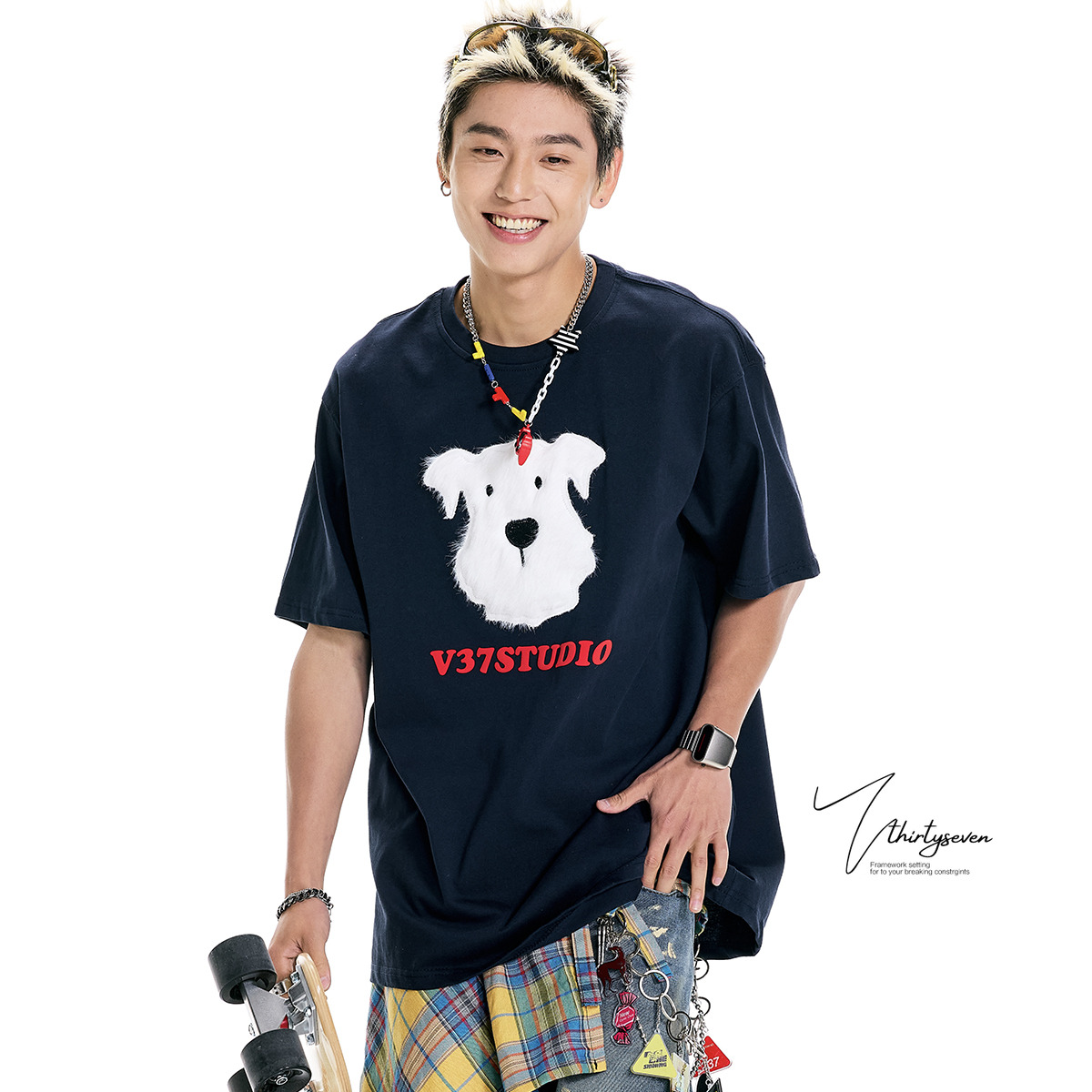 V37索罗那凉感短袖t恤