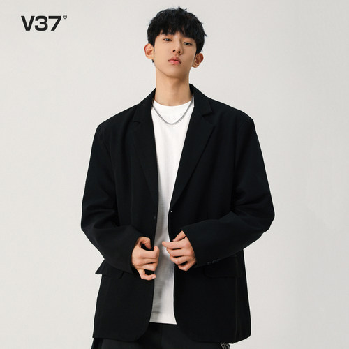 V37高级感韩系休闲西装男20
