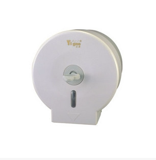 亿高卫生间挂壁式小卷纸盒厕所纸架带锁家用浴室纸架擦手纸架包邮