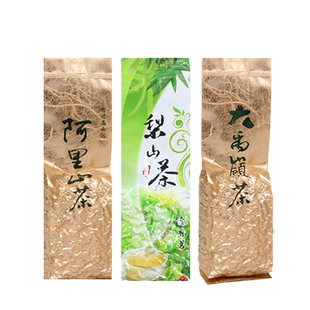 3味台湾茶叶大禹岭高山茶原装阿里山金萱梨山乌龙茶叶组合清香