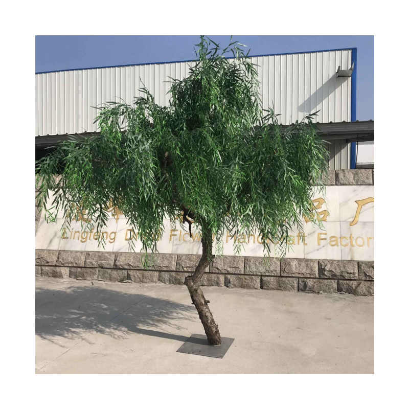 仿真大型商场客厅摆放定制柳树
