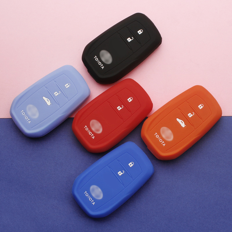 适用丰田硅胶卡通钥匙套
