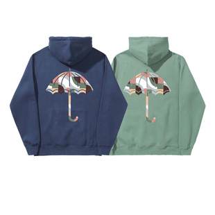 HOODIE MOSA Helas 雨伞印花连帽帽衫 法国