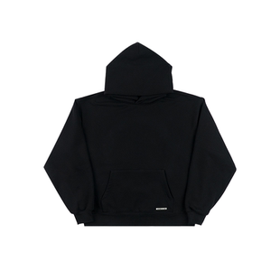 AVENUE&SON大道之子2024秋冬510G重磅套头带帽加绒线圈绒卫衣